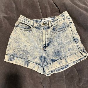 American Apparel denim shorts